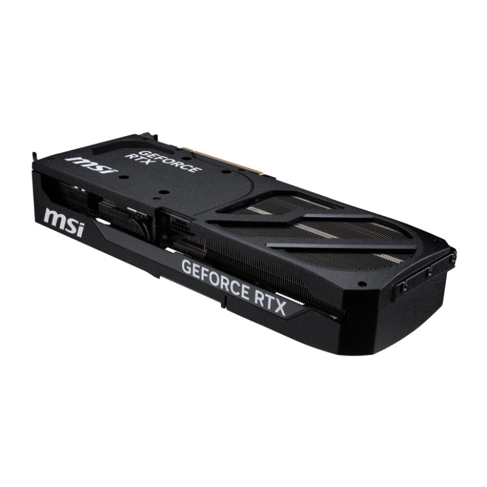 MSI Nvidia Graphic Card RTX 5080 16GB DDR7 Shadow 3X OC Triple Fan view 3